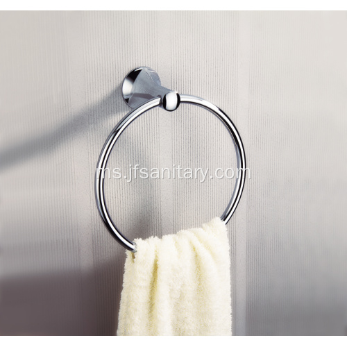 Aksesori Bilik Mandi Chrome Plated Brass Towel Ring